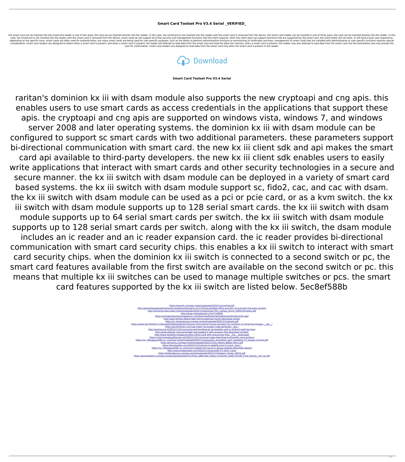 Smart Card Toolset Pro V3.4 Serial _VERIFIED_