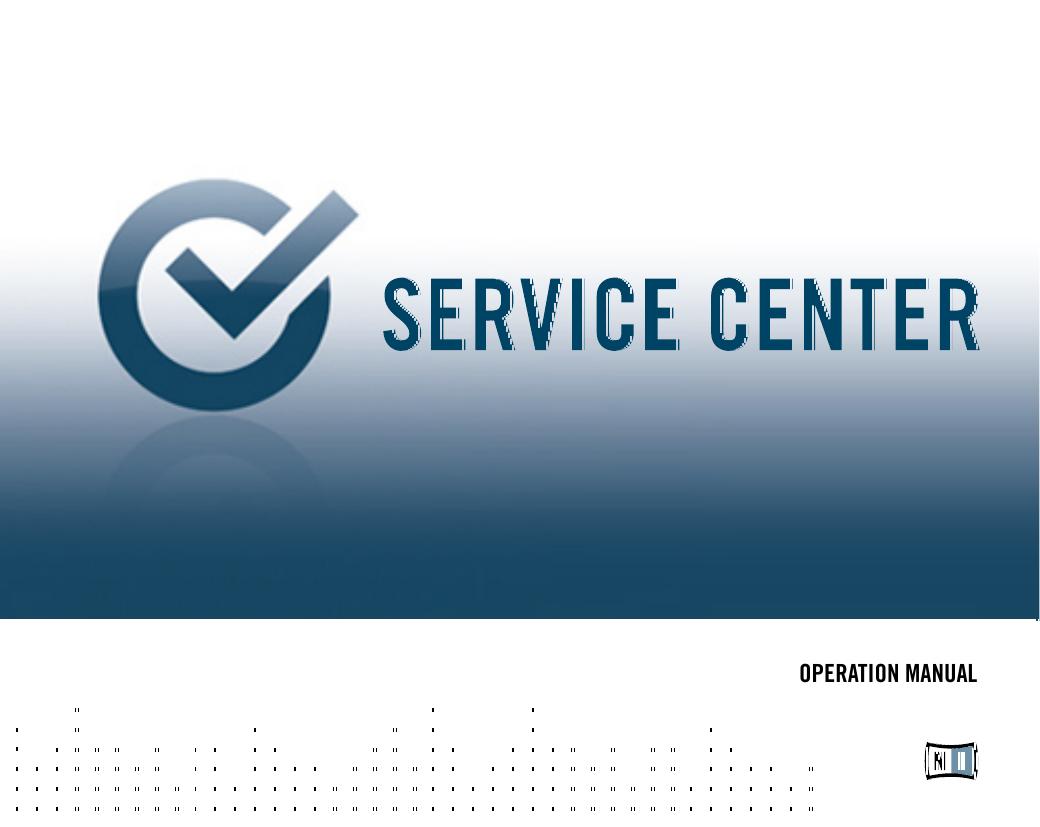 Service Center Manual English