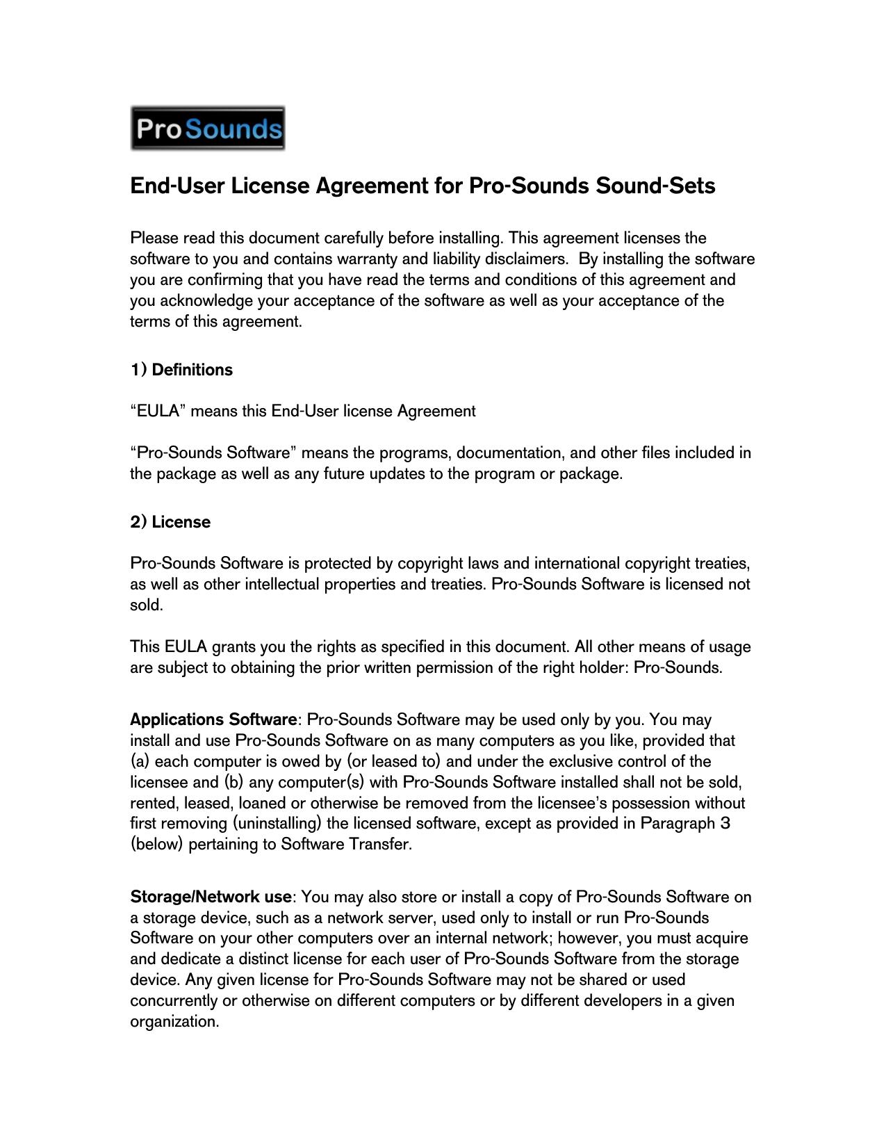 Microsoft Word - Pro-SoundsEULA-Soundsets