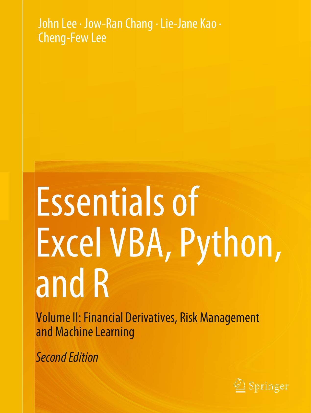 Lee J. Essentials of Excel VBA, Python, and R. Vol II...2ed 2023