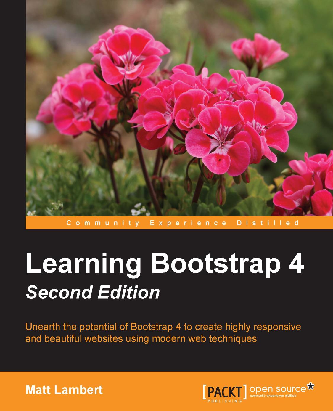 Learning Bootstrap 4, 2nd Edition